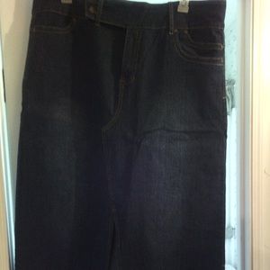 Blue Jean Skirt
